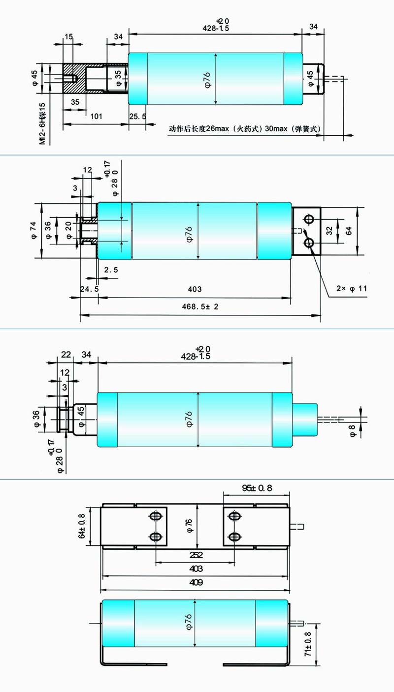 high voltage limt gurrent fuse for protection of electrical motor 21